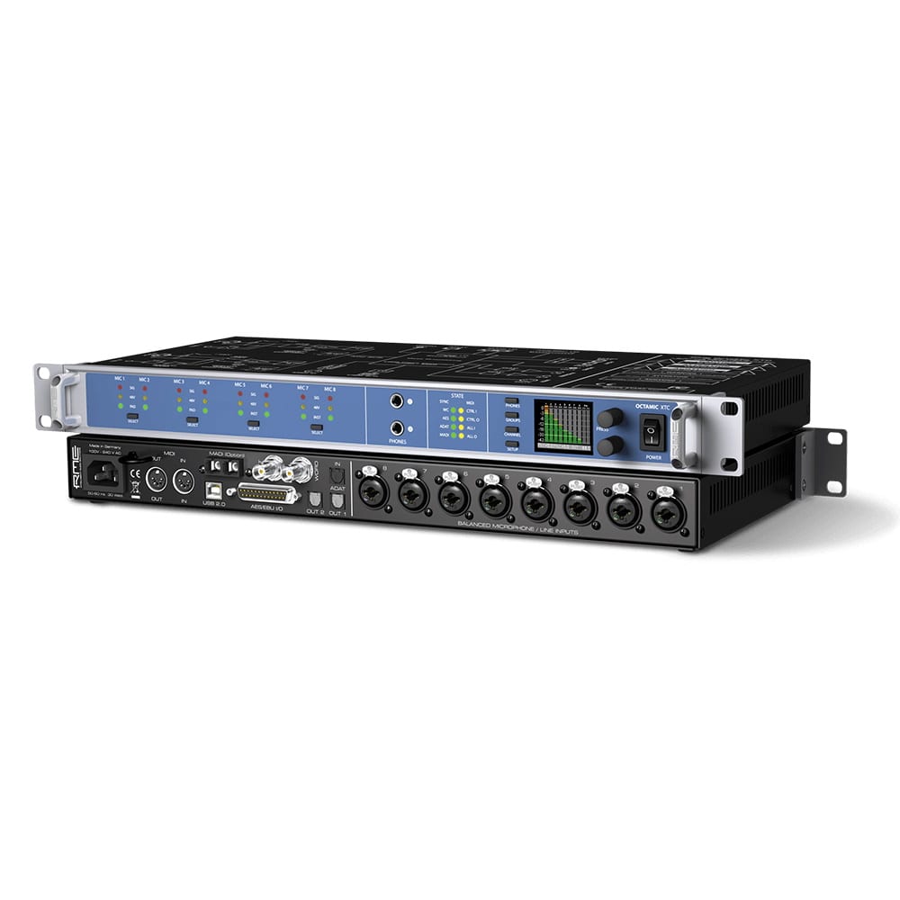 8-Kanal Digitaler Mikrofonvorverstärker