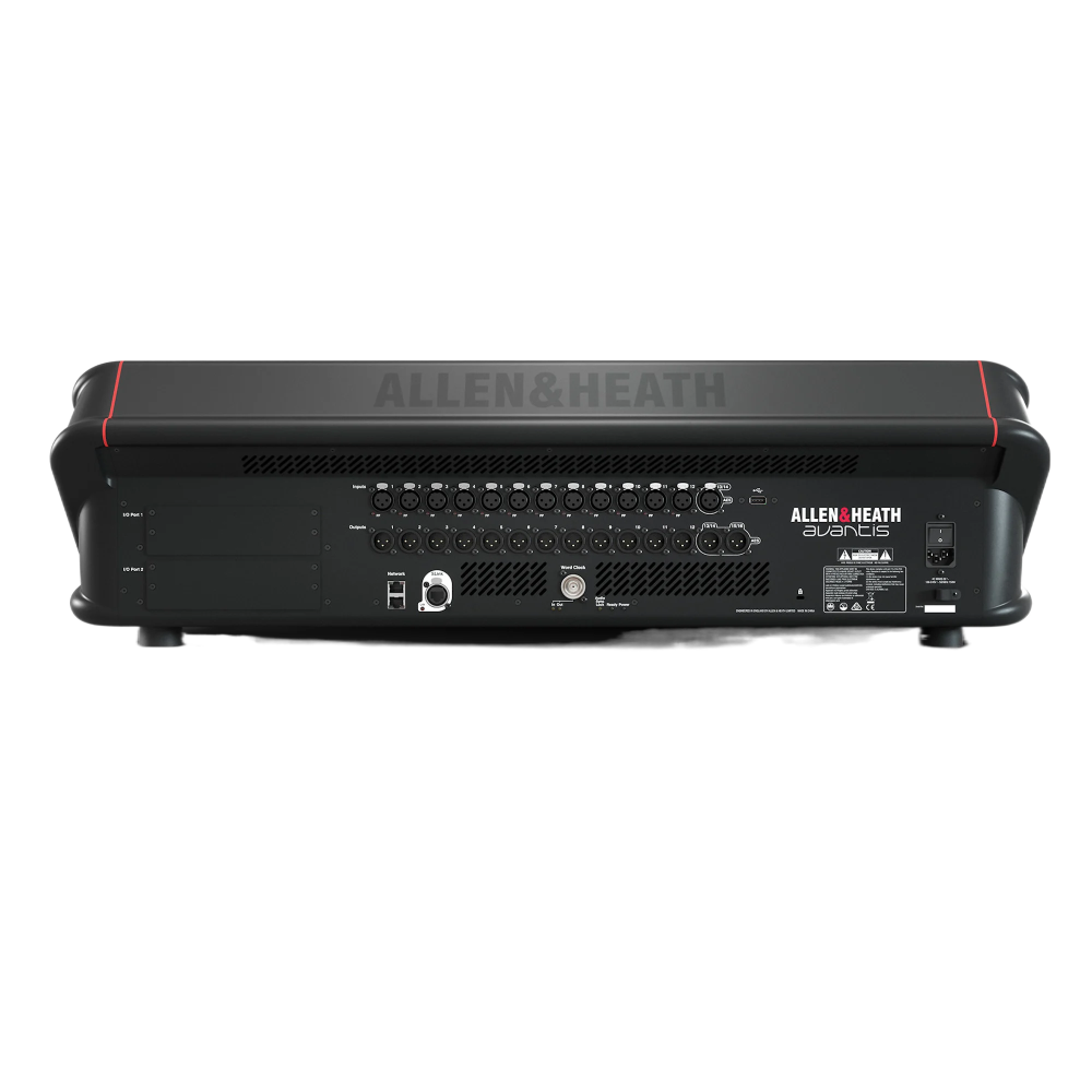 A&H Avantis (inkl. Dante und Madi Karte) - avantis-allen-heath-anschluesse-slink-dante