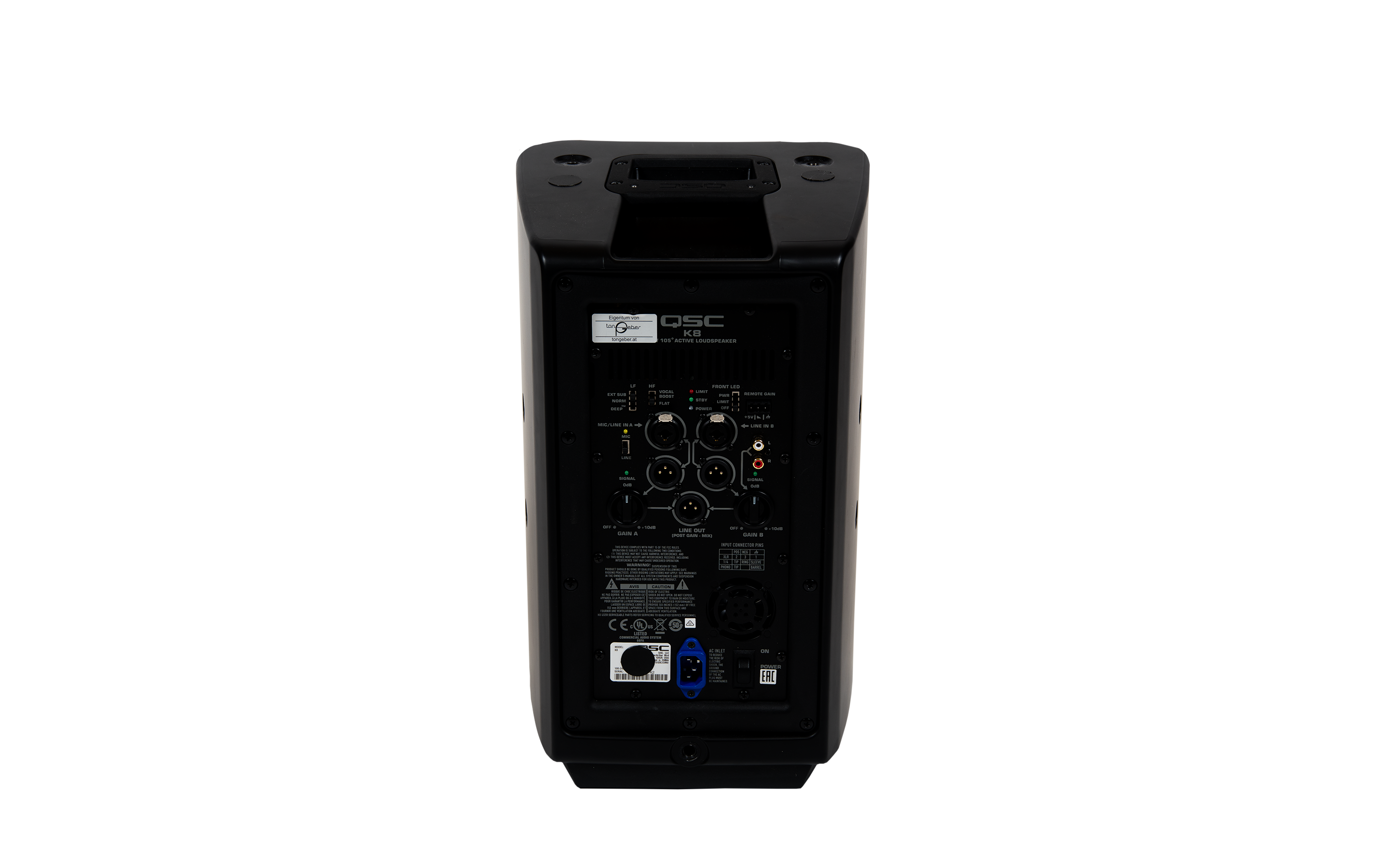 QSC K8 - QSC-K8-Back