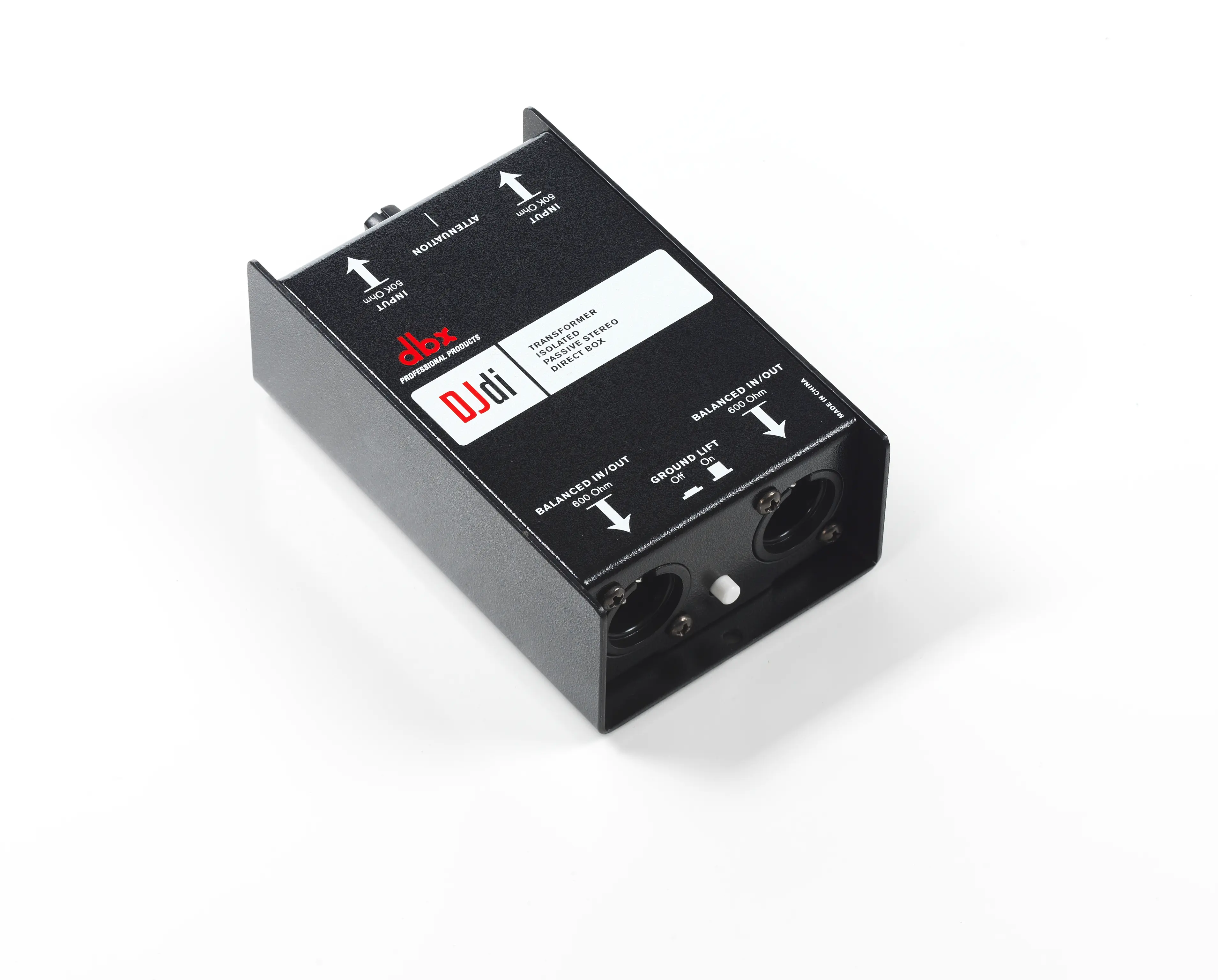 dbx DJDI Passive Stereo Di Box - dbx-djdi