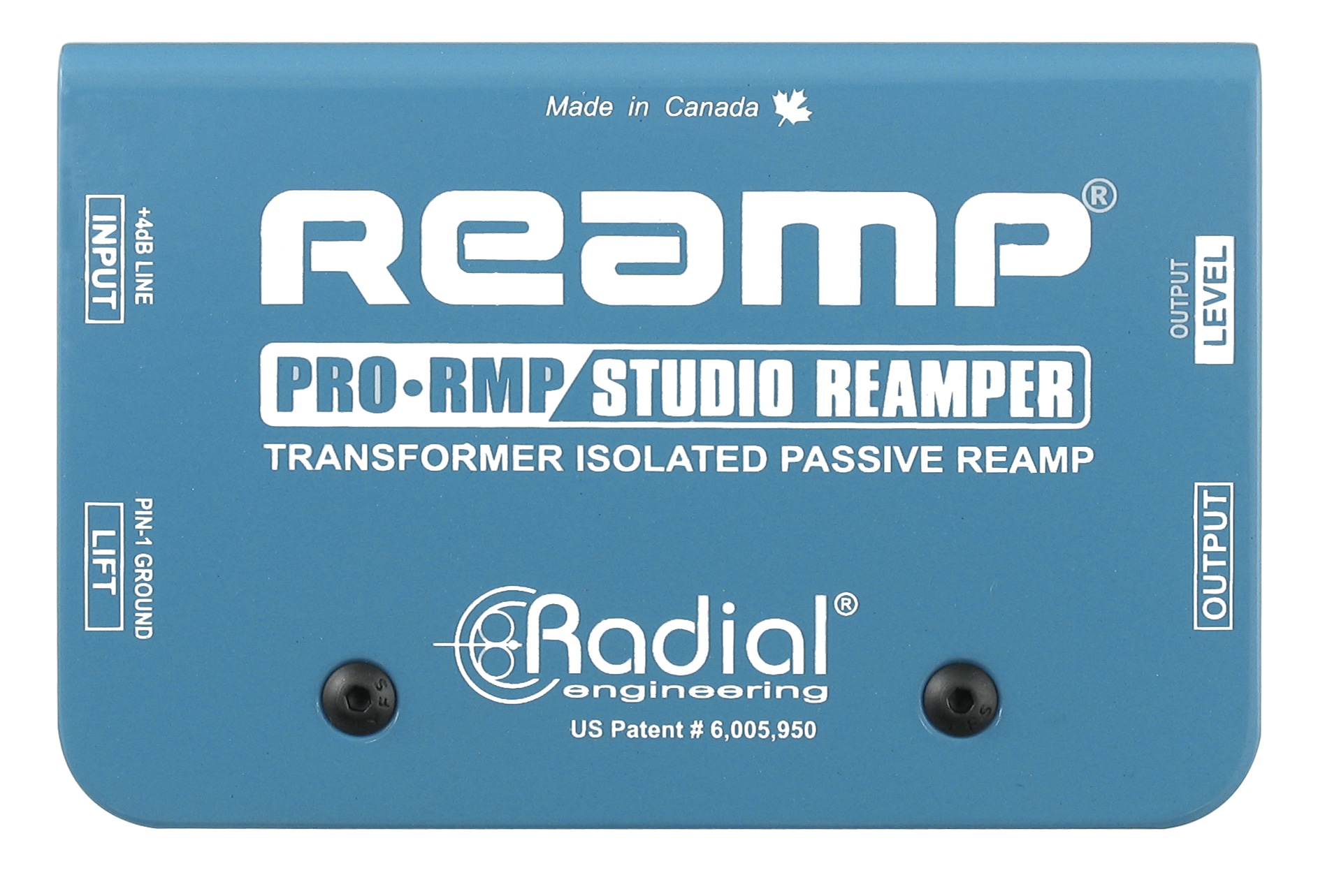 Radial ProRMP Reamp-Box - Radial-ProRMP-Top