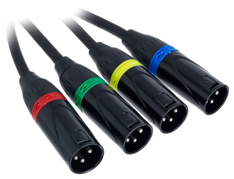 the sssnake Cat Snake 3MC (4x XLR male) - the-sssnake-Cat-Snake-3MC-XLR