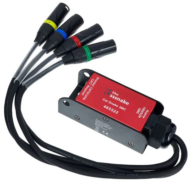 the sssnake Cat Snake 3MC (4x XLR male) - the-sssnake-Cat-Snake-3MC